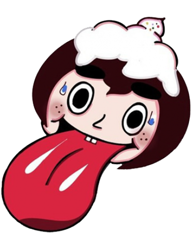 Drawn Tongue Bitten Lip - Drawing (640x480)