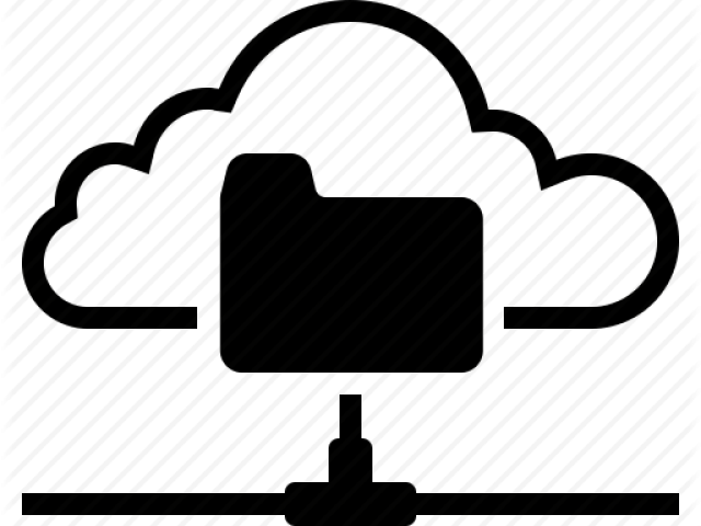 Cloud Server Clipart Cloud Storage - Illustration (640x480)
