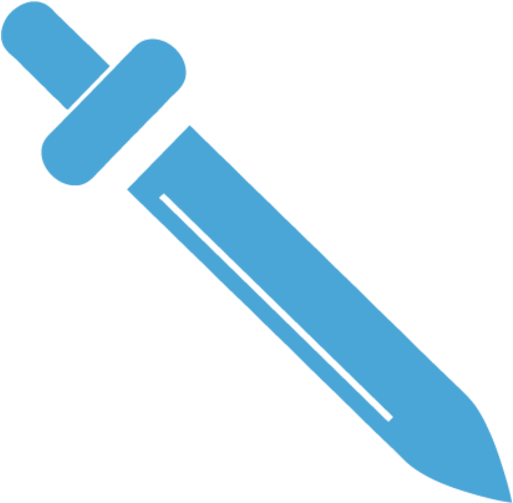 Eye Drops - Knights Sword Clipart (750x750)