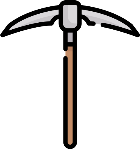 Pickaxe Free Icon - Pickaxe (512x512)