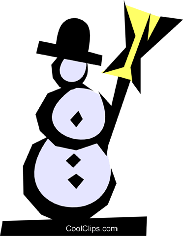 Snowman - Cartoon (372x480)