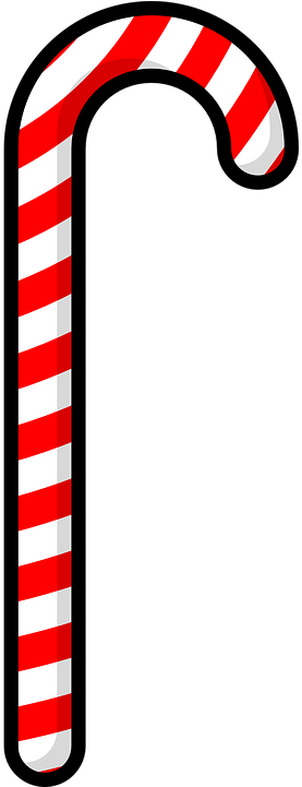 Cane, Red, White - Red And White Stick (360x720)