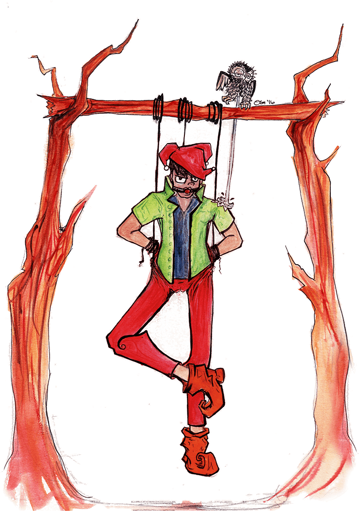 The Jester's Tale - Cartoon (742x1064)