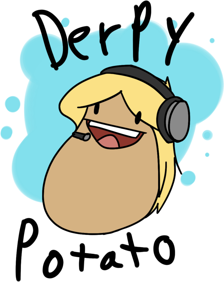 Transparent Derpy Potato (778x1026)