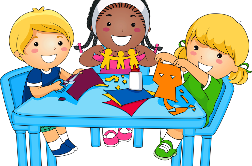 Preschool Table Activities Clipart (1024x675)