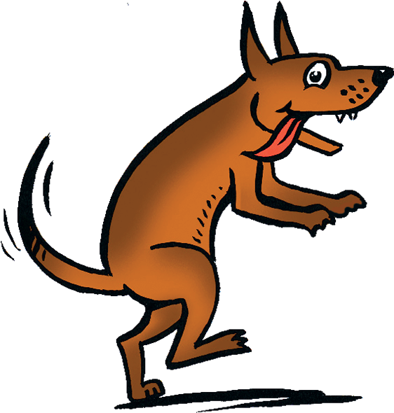 Earth - Dog - Cartoon (713x655)