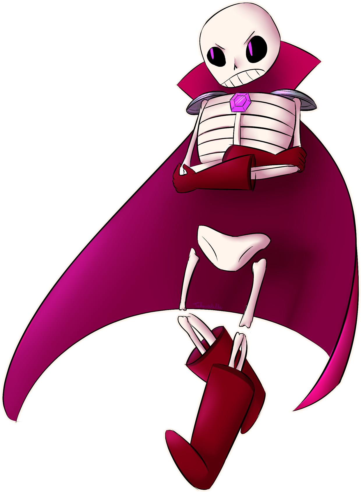 Real Magic Skeleton Fanart (1280x1735)