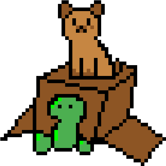Caja The Box Turtle - Cartoon (1200x1200)
