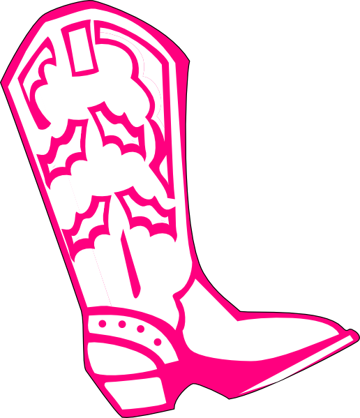 Bottes De Cowboy Dessin (516x599)