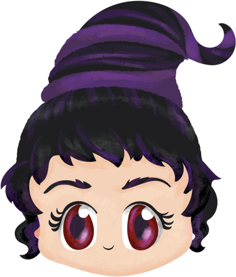 Hocus Pocus Witches Clipart (513x600)