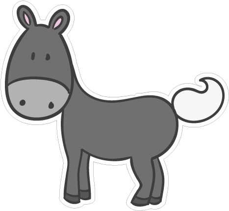 467 X 429 1 - Mule Drawing (467x429)