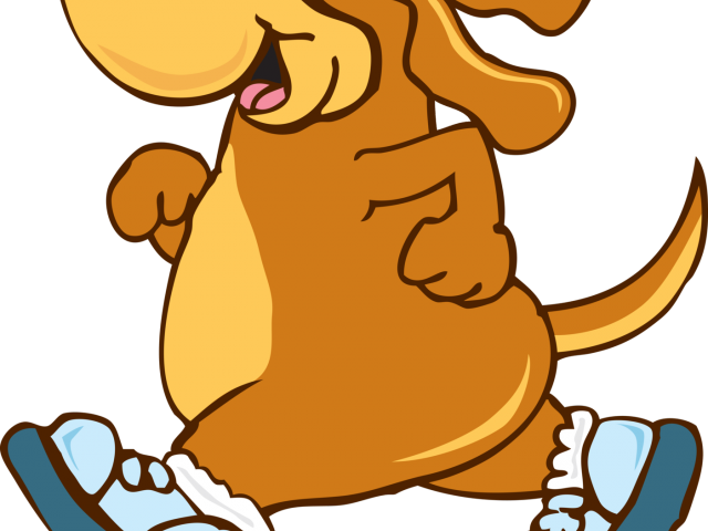 Mule Clipart Brown - Dog Walking (640x480)
