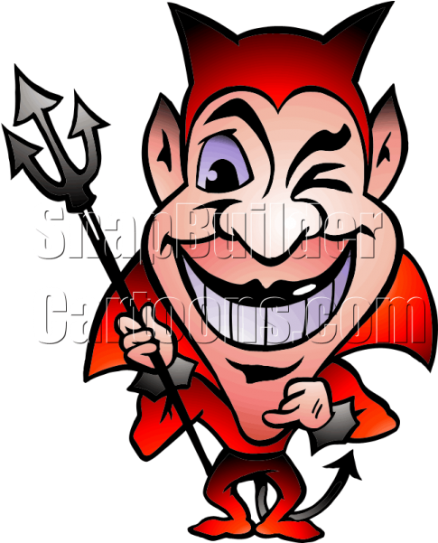 600 X 600 2 - Devil Man Mascot (600x600)