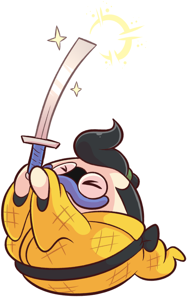 Samurai Whis By Spice-leaf - Cartoon (746x1071)