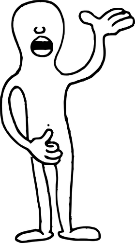 Cartoon Singer - Cartoon (279x500)