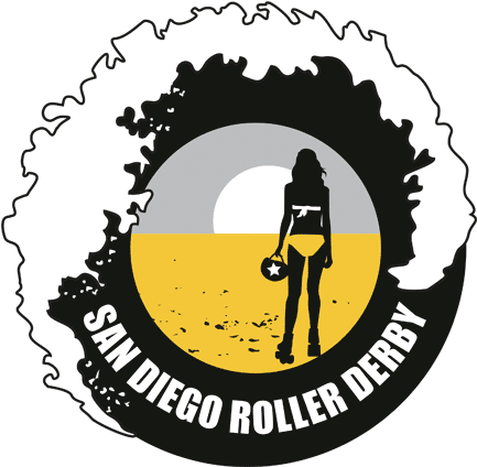 San Diego Roller Derby - Circle (500x500)