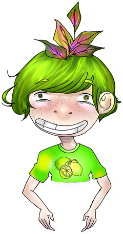 Lemon By Sick-wolf - Cartoon (400x534)