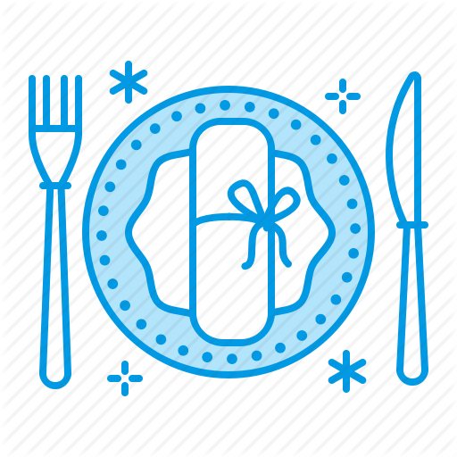 Catering Icon - Christmas Dinner Icon (512x512)