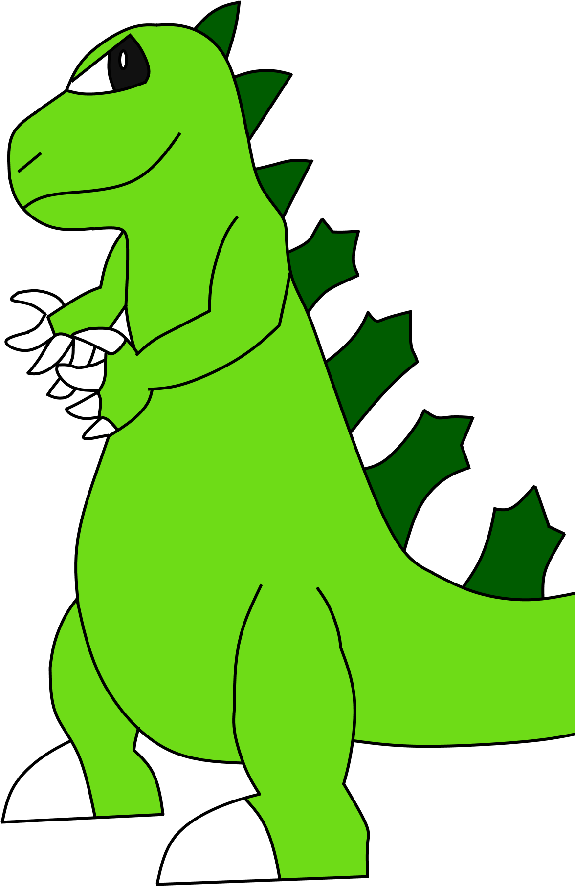 Hanna Barbera Godzilla - Cartoon (1189x1831)