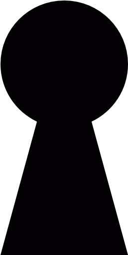 Keyhole Shape Free Icon - Keyhole Svg (512x512)