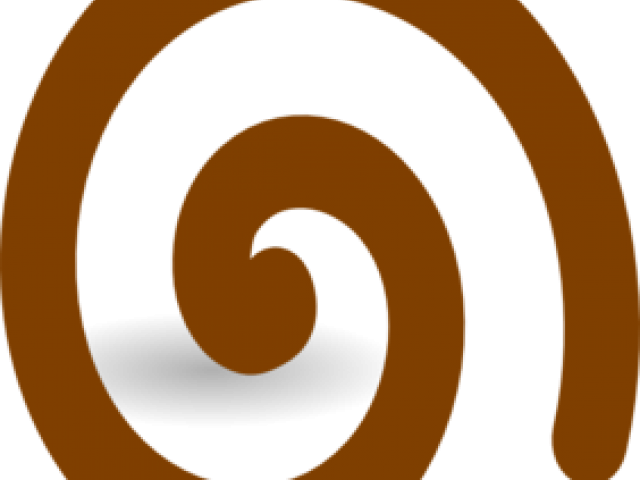 Spiral Clipart Brown - Circle (640x480)