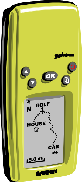 Free Vector Gps Clip Art - Global Positioning System (270x598)