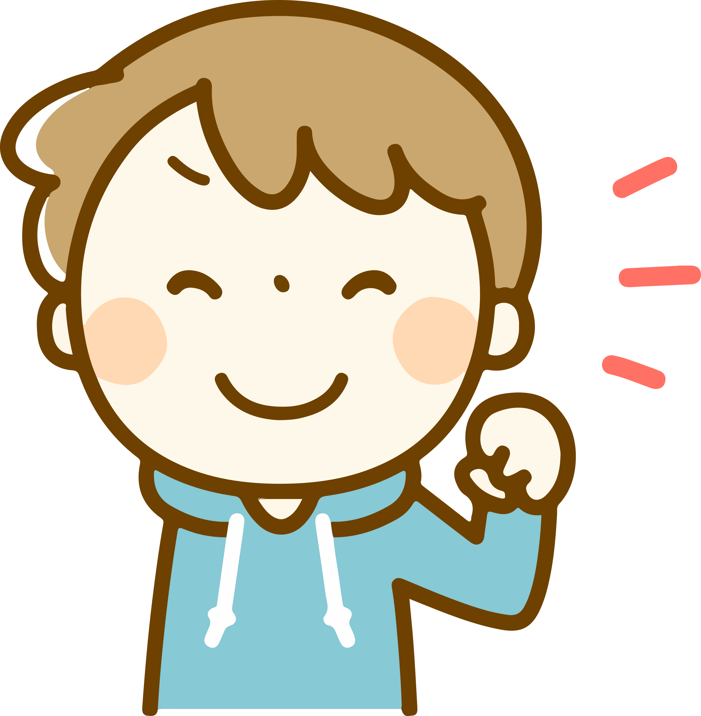 By Oksmith - Cheerful Clip Art (2350x2399)