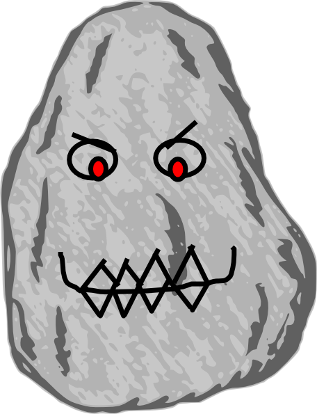Rock Clip Art Free (456x595)