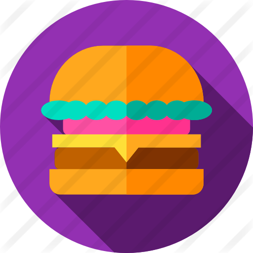 Burger Free Icon - Illustration (512x512)