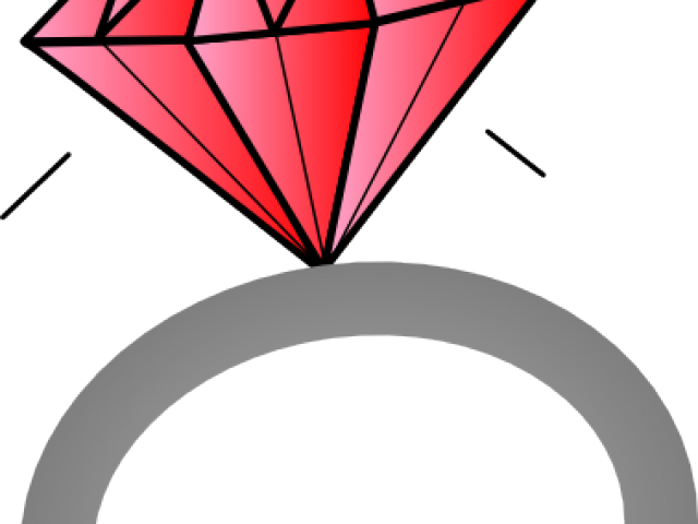 Diamond Ring Teal Clipart (640x480)