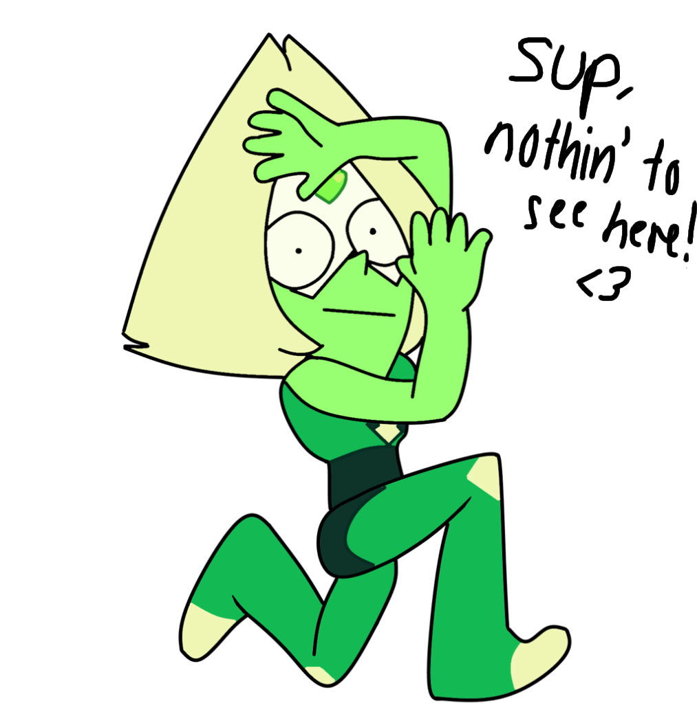Transparent Steven Universe Peridot (1080x1080)