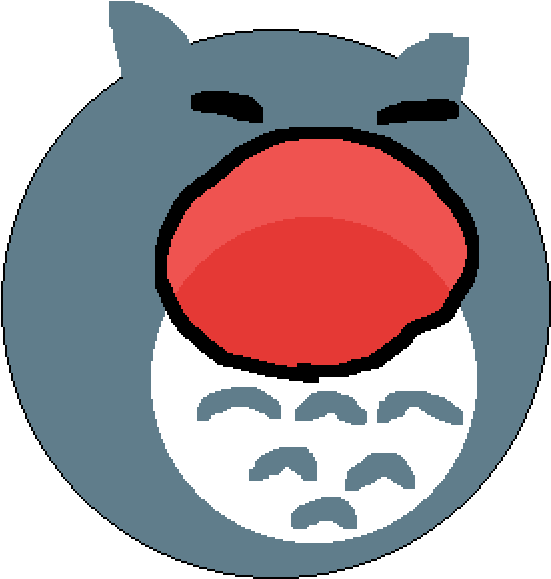Totoro - Cartoon (1000x1000)