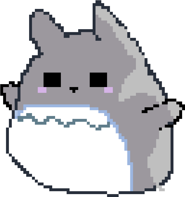 Chibi Totoro >3< - Cartoon (1200x1200)