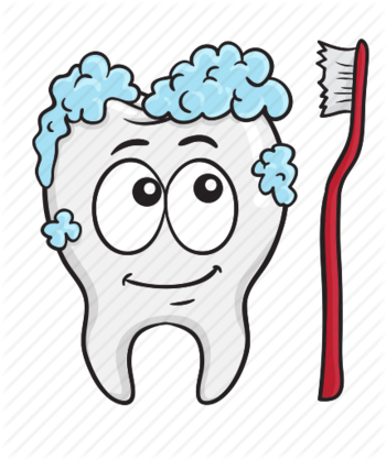 Feature Image-4 - Cartoon Tooth And Toothbrush (350x418)