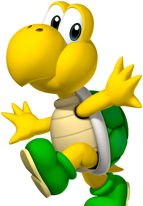 Nintendo Clipart Shell - Koopa Troopa (800x779)