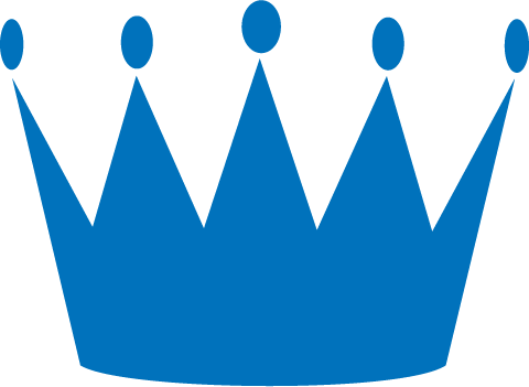 Blue Crown Logo Png (480x351)