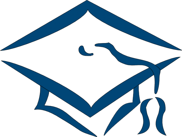 Berkeley Cliparts - Graduation Cap & Tassel (640x480)