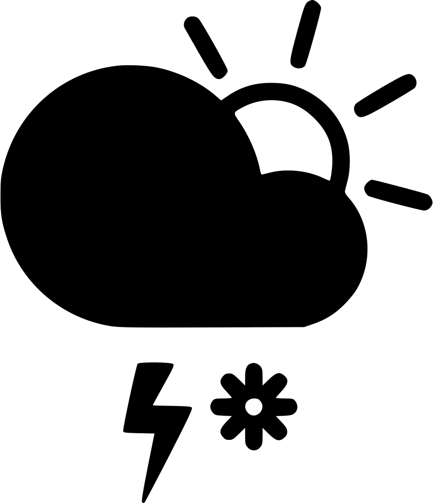 Day Snow Storm Cloud Lightning Sun Comments - Cloud Sun Wind (844x980)