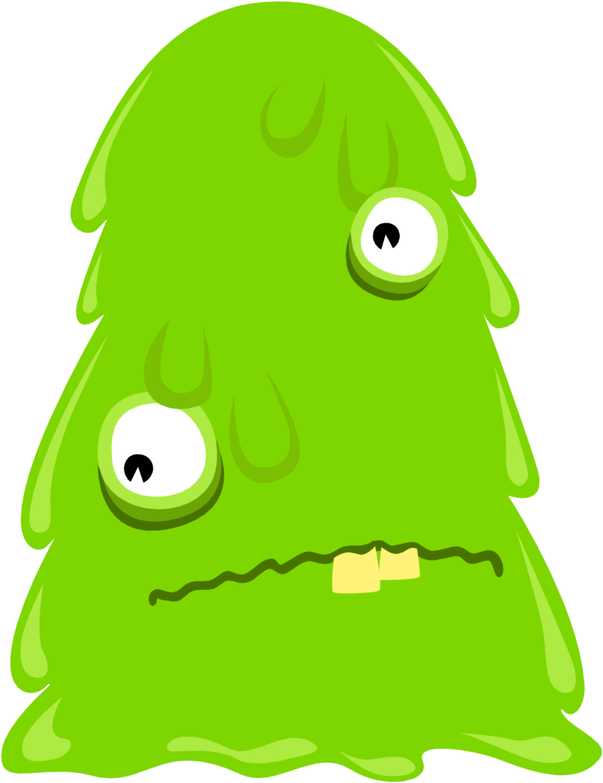 Ooze Blob - Cartoon (1536x1626)