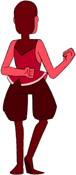 Red The Diamond - Cartoon (300x600)