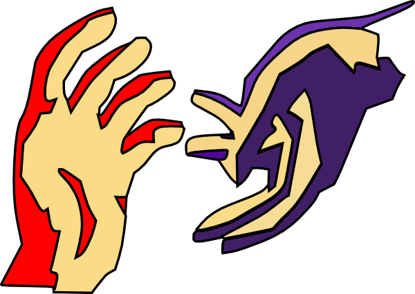 Hand Helping Hand Png (600x425)