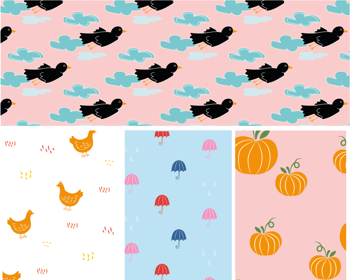 Autumn Pattern Collection - Autumn Pattern Collection (1192x933)