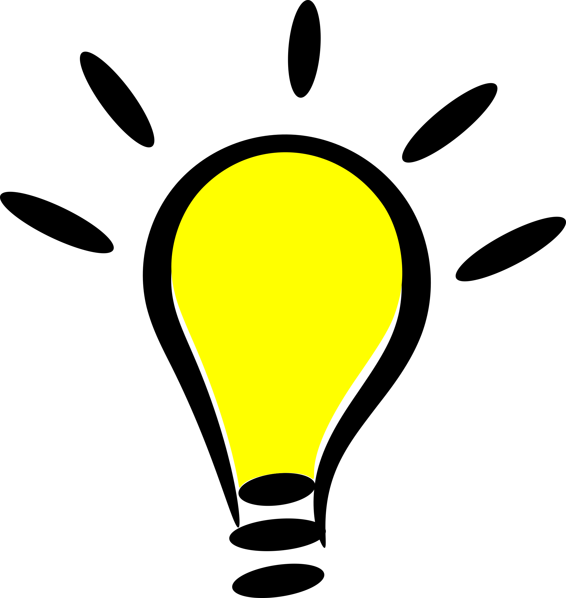 Broken Lightbulb - Broken Lightbulb (2273x2400)