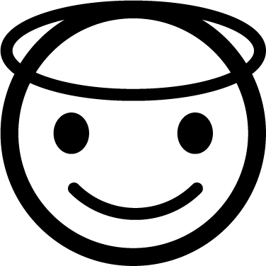 Angel - Smiley (376x376)
