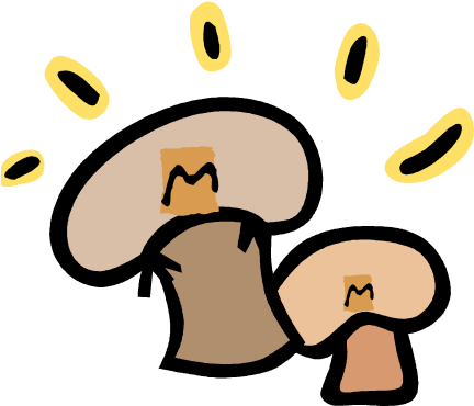 The - Mushroom (438x380)