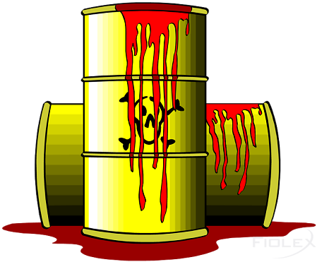 Toxic Barrels - Illustration (479x382)