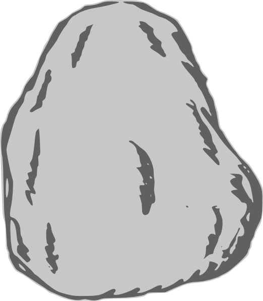 Rock Clip Art Free (522x597)
