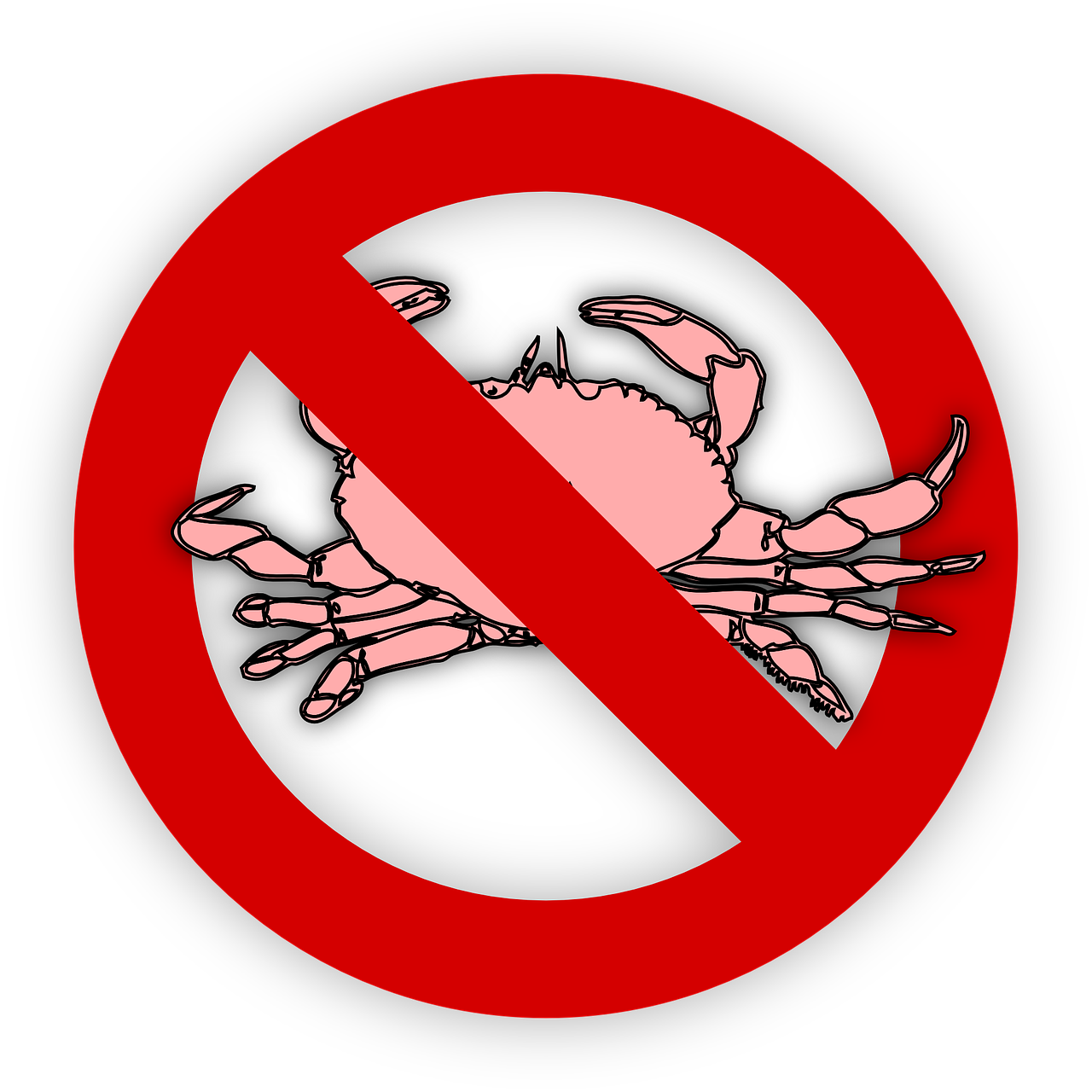 Alergico A Los Crustaceos (1280x1280)