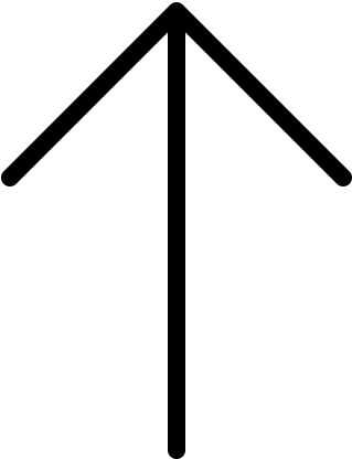 Arrow, Cursor, Arrow Up, Cursor Up, Direction, Line - Icon (512x512)