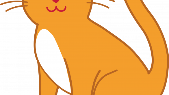 Cat Clipart Transparent Background (585x329)